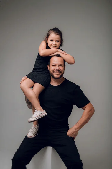 18 Serginho e sua filha Maria Fernanda