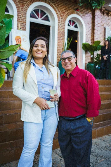Coluna Cesar Romero – 17 e 18 de agosto de 2025 7 9 Junice Souza e Menon Marcio