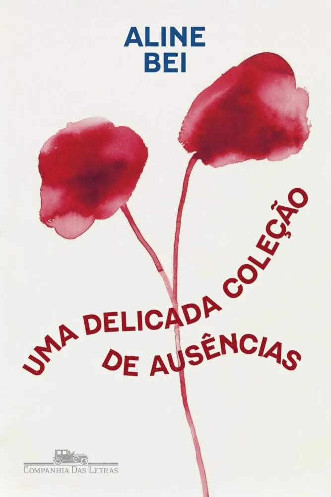 Capa de uma delicada colecao de ausencias