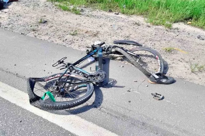 Ciclista acidente município mineiro