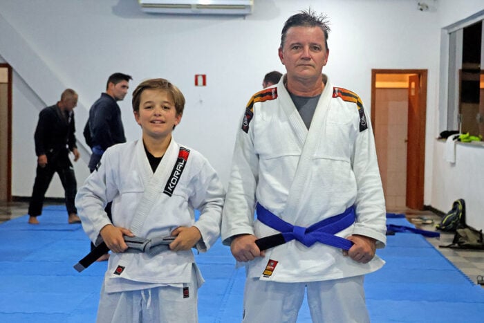 Prática esportiva estreita laços entre pais e filhos 2 DIA DOS PAIS JIU JITSU FOTO LEONARDO COSTA 04