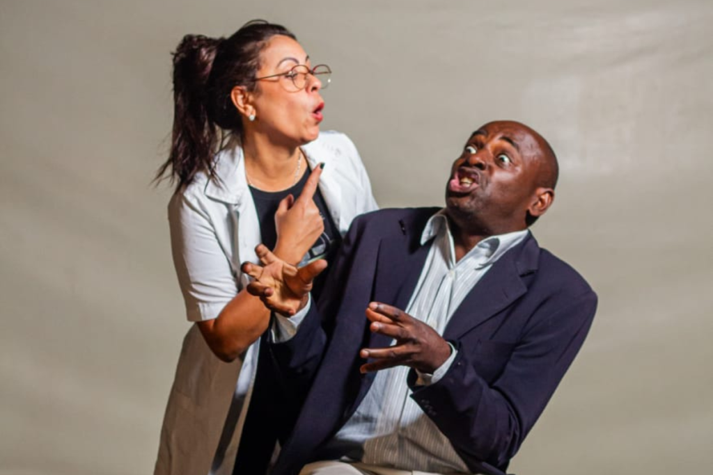 Peca Um Barraco Terapeutico leva humor e confusao ao Teatro Paschoal Carlos Magno