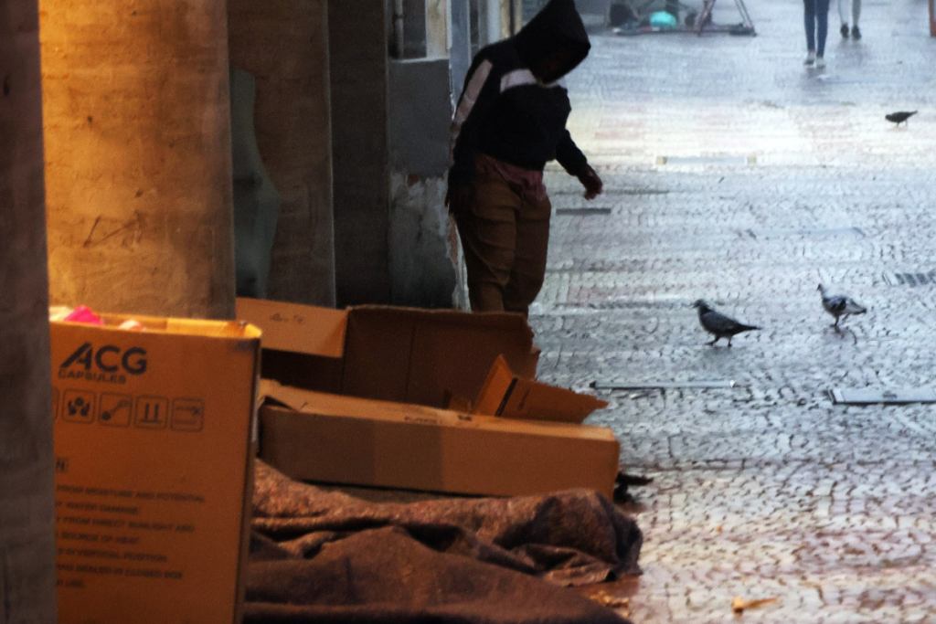 Pessoas em situacao de rua Foto Leonardo Costa
