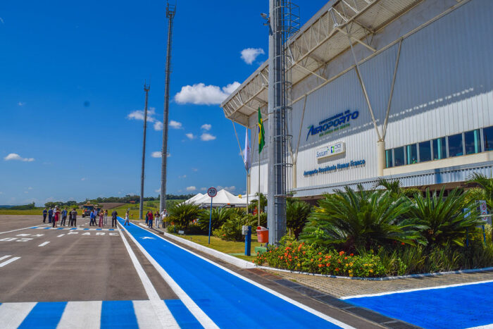 Aeroporto da Zona da Mata abre pista de pouso para treino com corredores