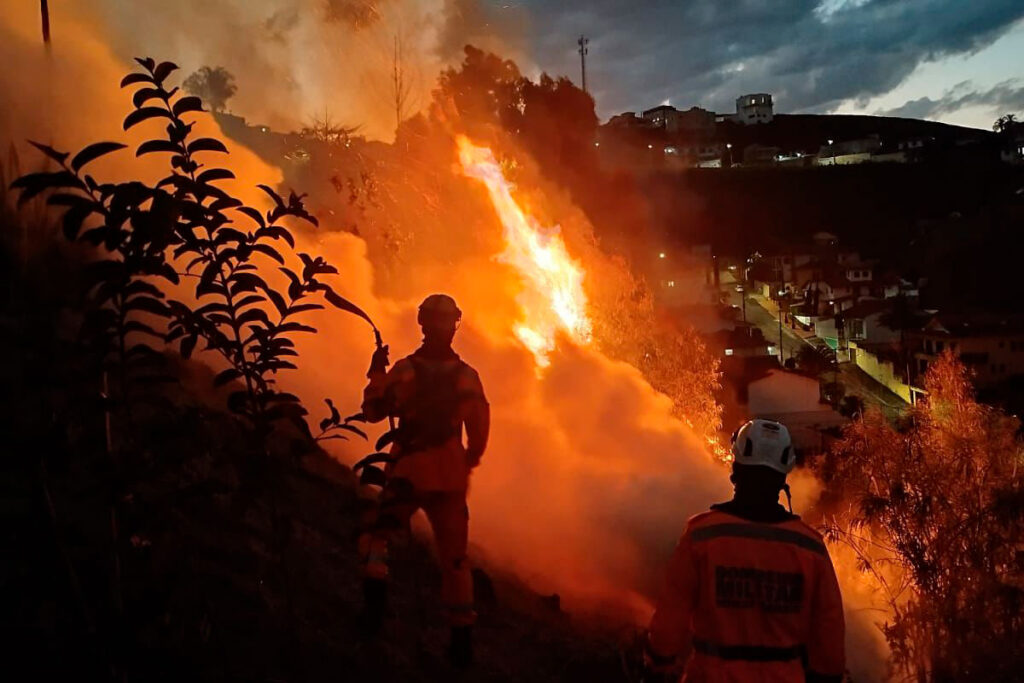 incendio bom clima