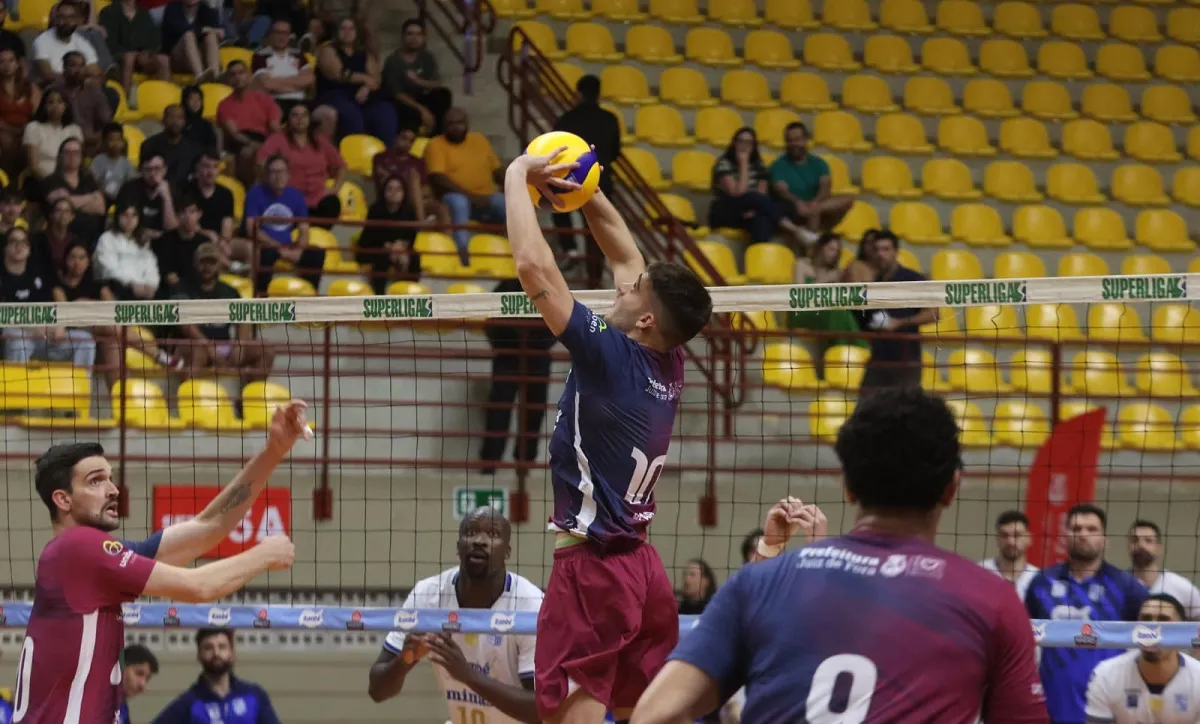 JF Vôlei contra Minas estreia mineiro em casa - Leonardo Costa (3)