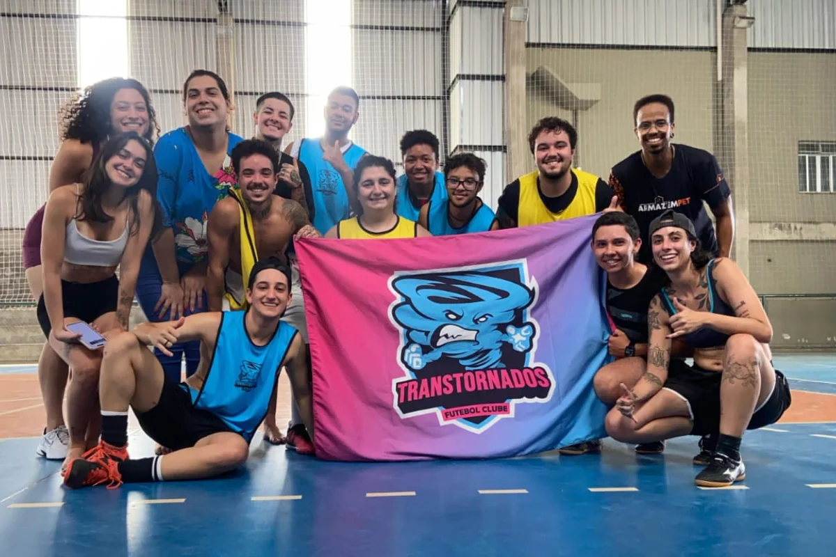 'Um marco histórico': campeonato inédito de futsal reúne atletas trans em Juiz de Fora 3 Transtornados FC Divulgacao