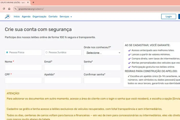 falso-site-cadastro