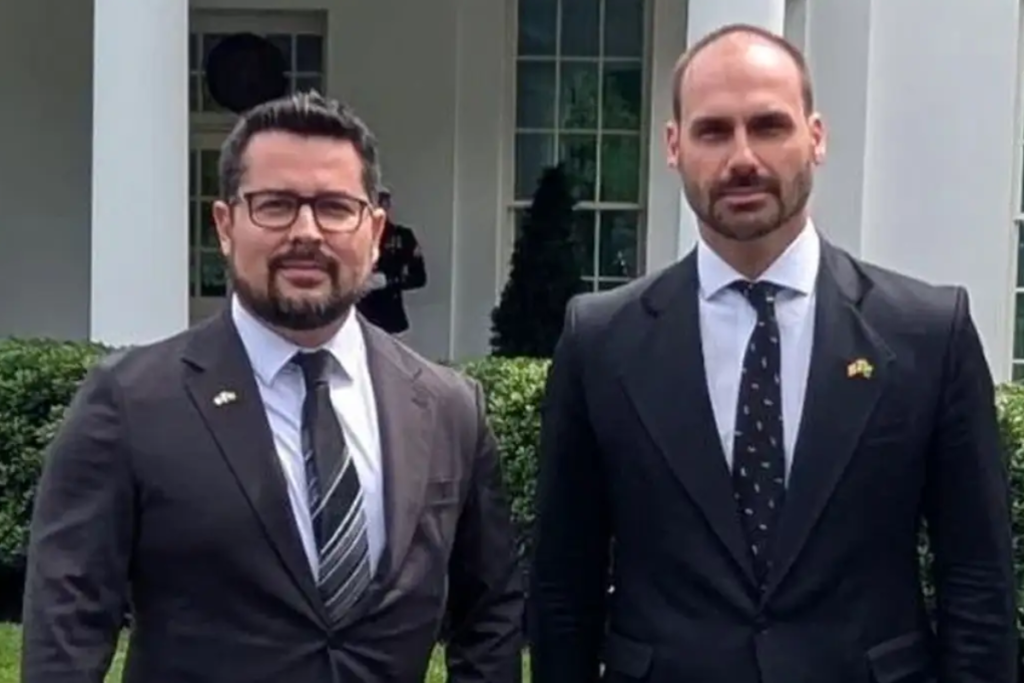 Eduardo Bolsonaro e Paulo Figueiredo são denunciados pela PGR 1 paulo figueiredo eduardo bolsonaro