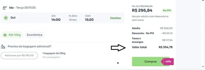 Voos da Zona da Mata e mais 19 cidades por menos de R$ 400 2 IZAOUTU