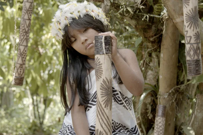 Mostra infantojuvenil realiza sessões de cinema ao ar livrem em Juiz de Fora e Argirita 3 Merye Guarani Mbya Foto Breno Conde 1 site