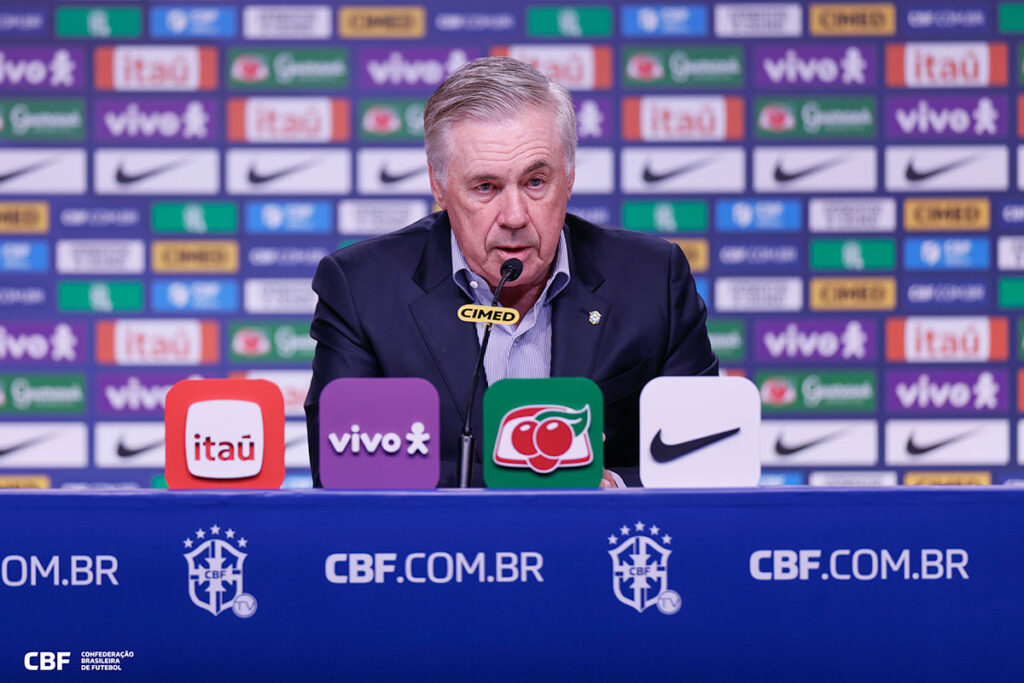 Ancelotti convoca Seleção Brasileira com novidades 1 ancelotti by rafael ribeiro cbf editada