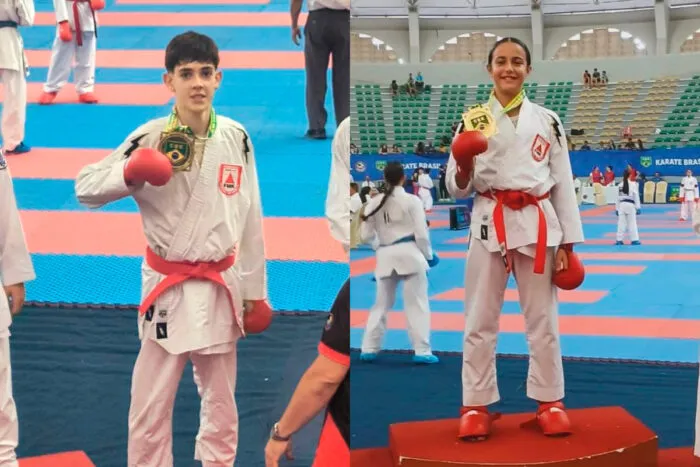 Juiz-foranos conquistam medalhas no Campeonato Brasileiro de Karatê