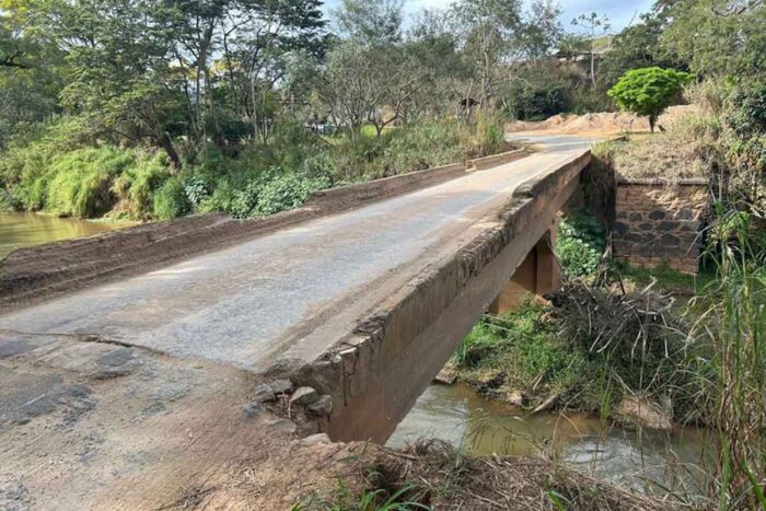 Zona da Mata terá nova ponte sobre o Rio Casca para melhorar tráfego e segurança na AMG-1715 1 ponte