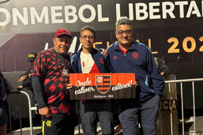 Final da Libertadores: flamenguistas da região vão a Lima para apoiar o rubro-negro 1 WhatsApp Image 2025 11 27 at 15.45