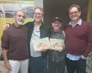 Coluna Cesar Romero – 4 de novembro de 2025 5 barca 2 Dudu Arbex Rogerio de Freitas Marcos Marinho e Gueminho Bernardes 031125 Giglia 1