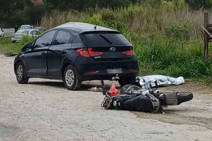 Motociclista de 57 anos morre em acidente na BR-265 2 Motociclista de 57 anos morre em acidente na BR-265