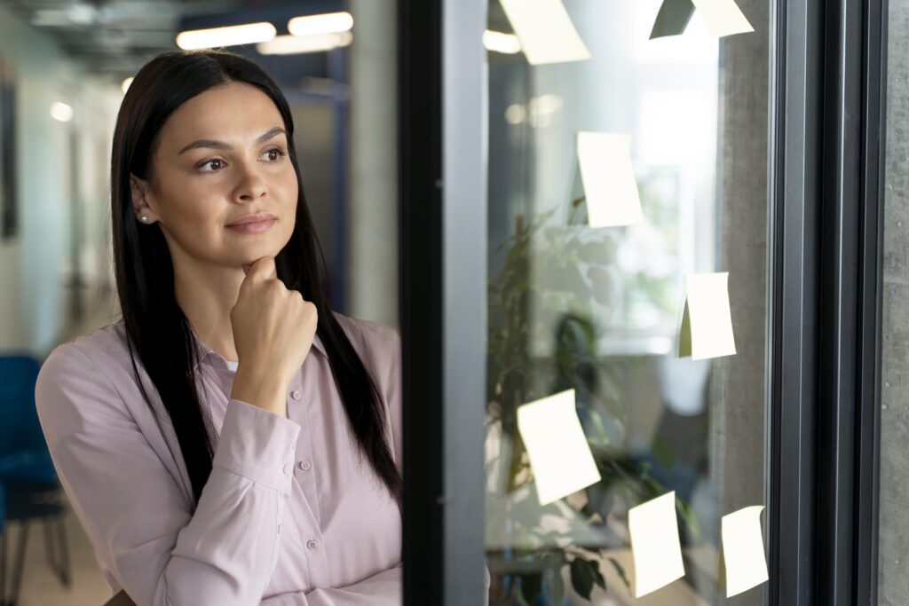 person working as part company team