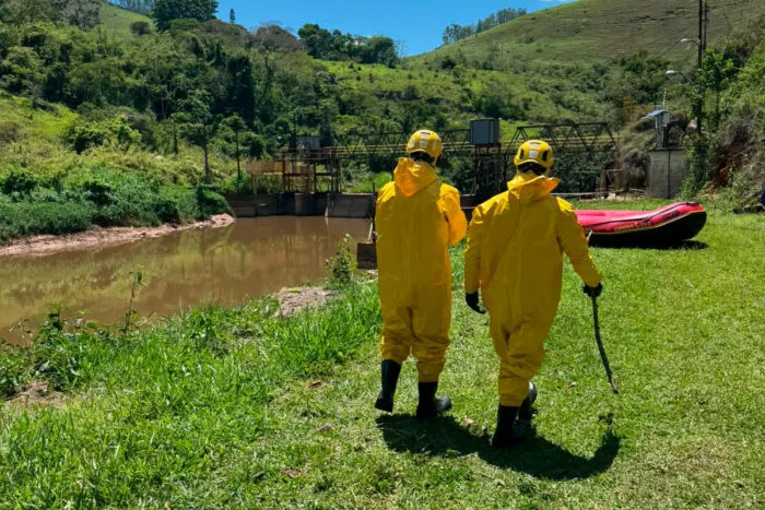 Corpo é encontrado no Rio Paraibuna