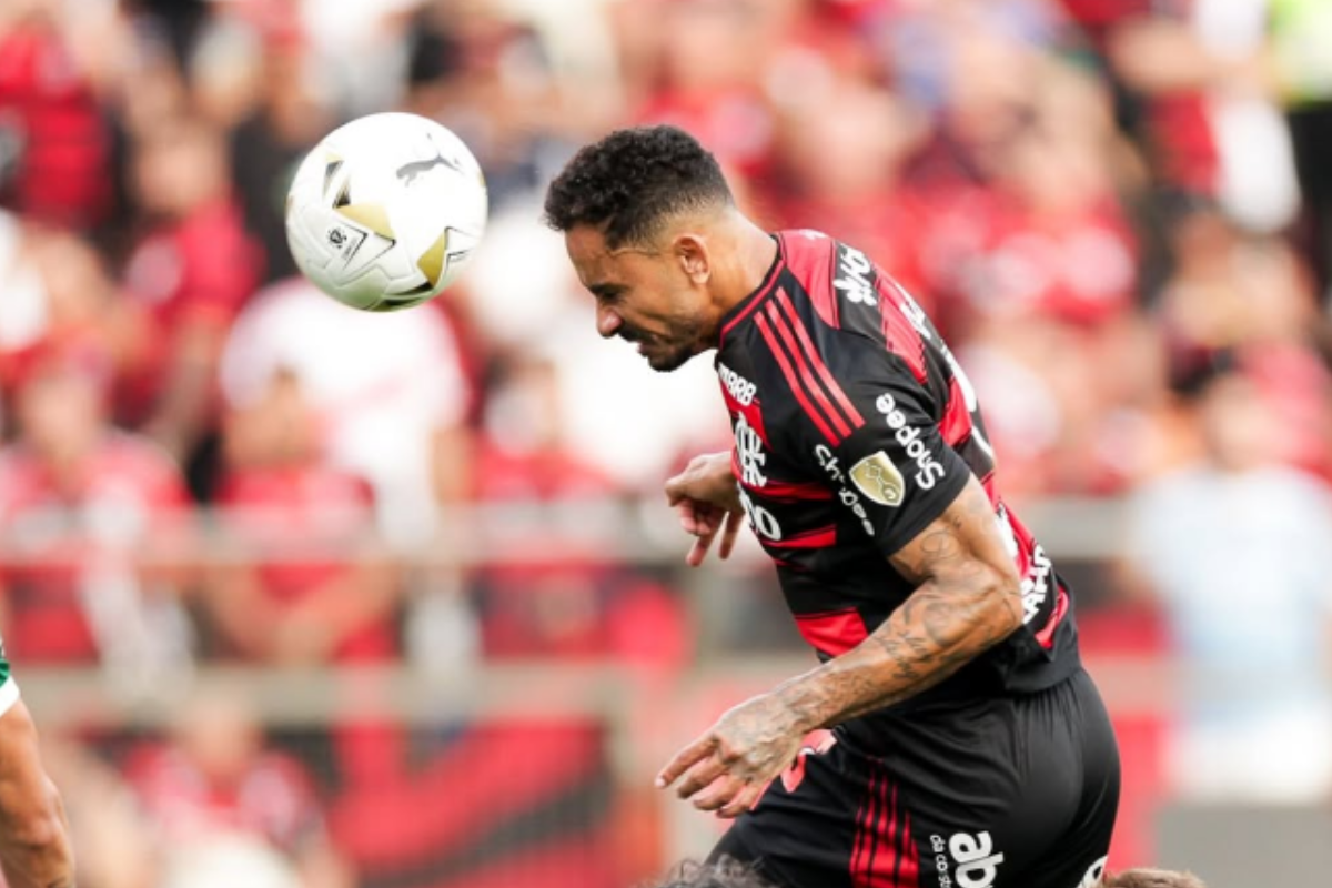Danilo gol do titulo Divulgacao Flamengo