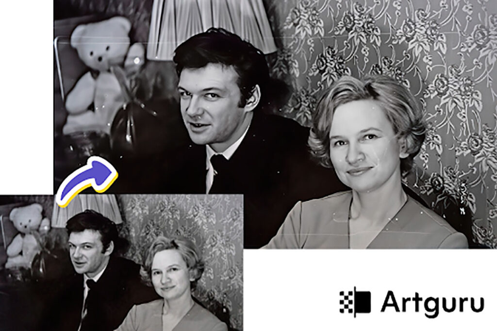 Como melhorar imagens usando um melhorador de fotos 1 artguru editada