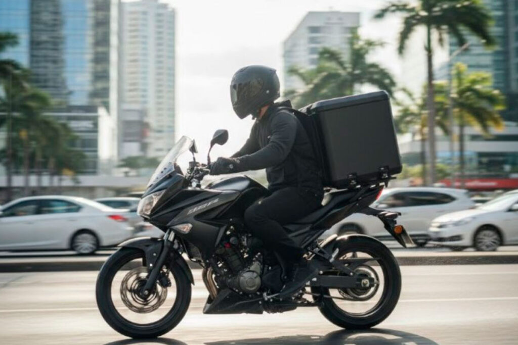 entregador moto tjmg