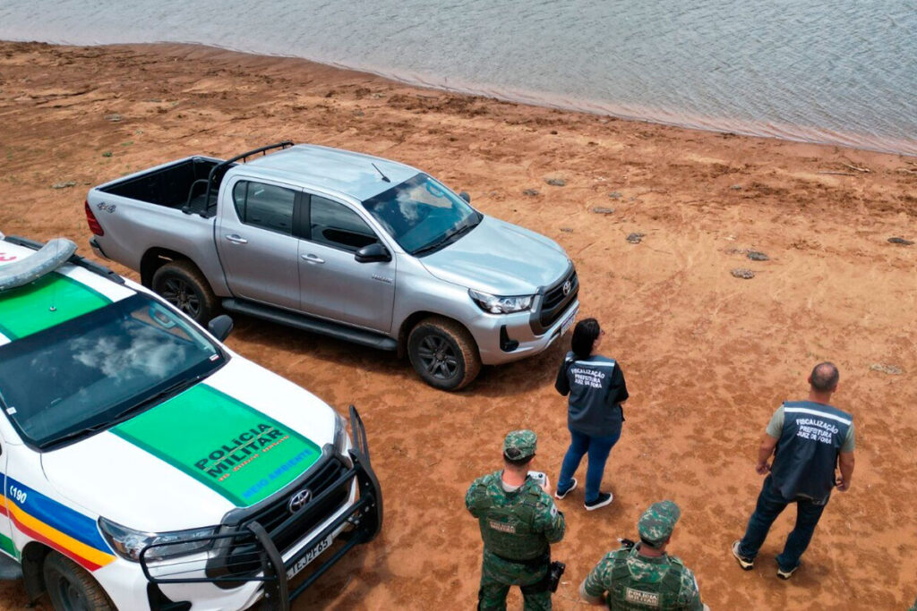 Responsável por desmatamento na Represa João Penido é autuado