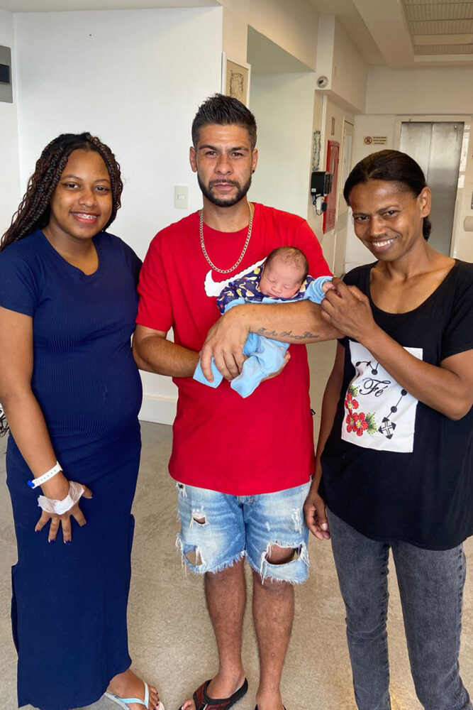 Primeiro bebê de 2026 em Juiz de Fora nasce na madrugada do dia 1º