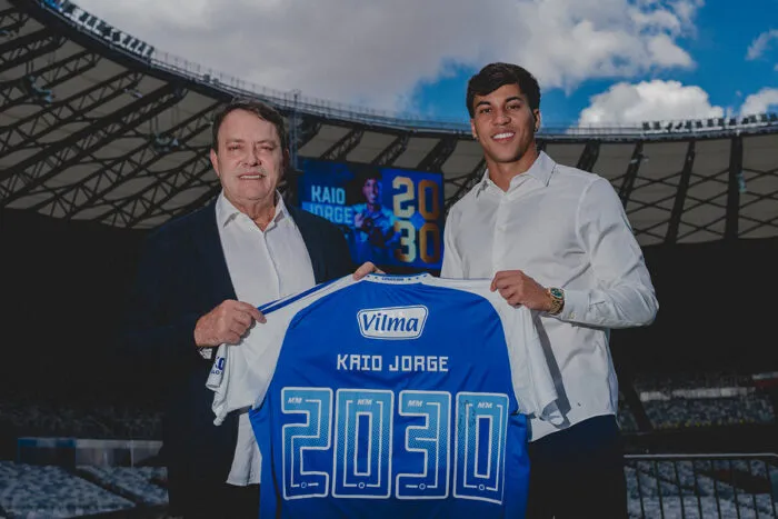 Cruzeiro renova com Kaio Jorge até 2030