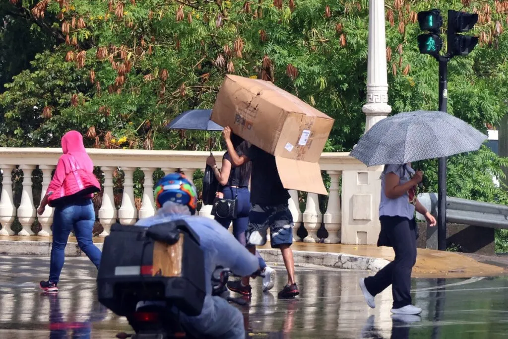Juiz de Fora está sob alerta de chuvas intensas até o fim desta segunda