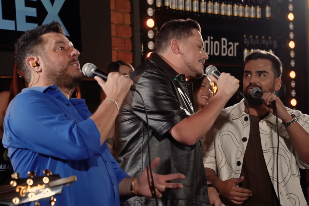 Dupla sertaneja de Juiz de Fora, Hugo e Alex lançam audiovisual com participação de Bruno, do Bruno e Marrone e Igor Rabelo.