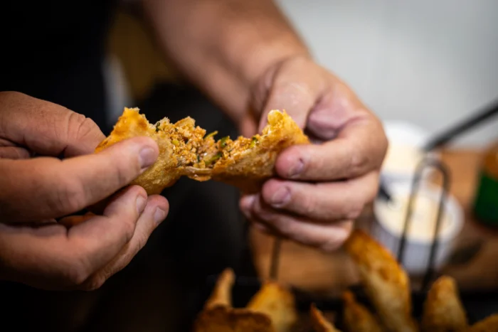 Pastel de picanha suina