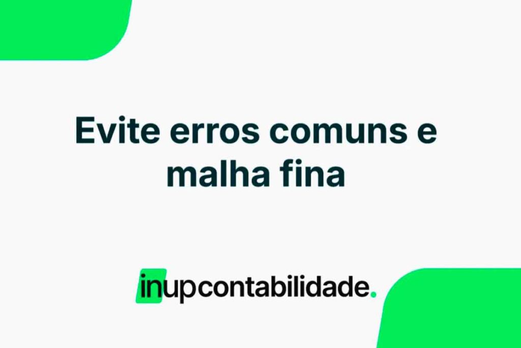 Como evitar a malha fina na declaração do Imposto de Renda 2026 2 Inup Contabilidade 1