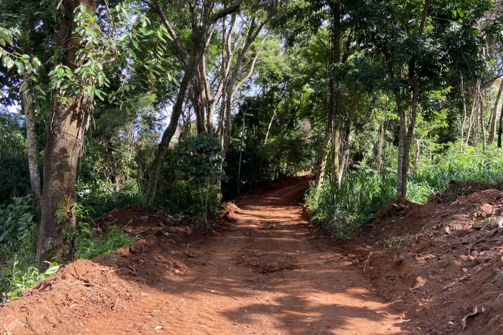 Moradores abrem via no Adolfo Vireque Arquivo Pessoal 1