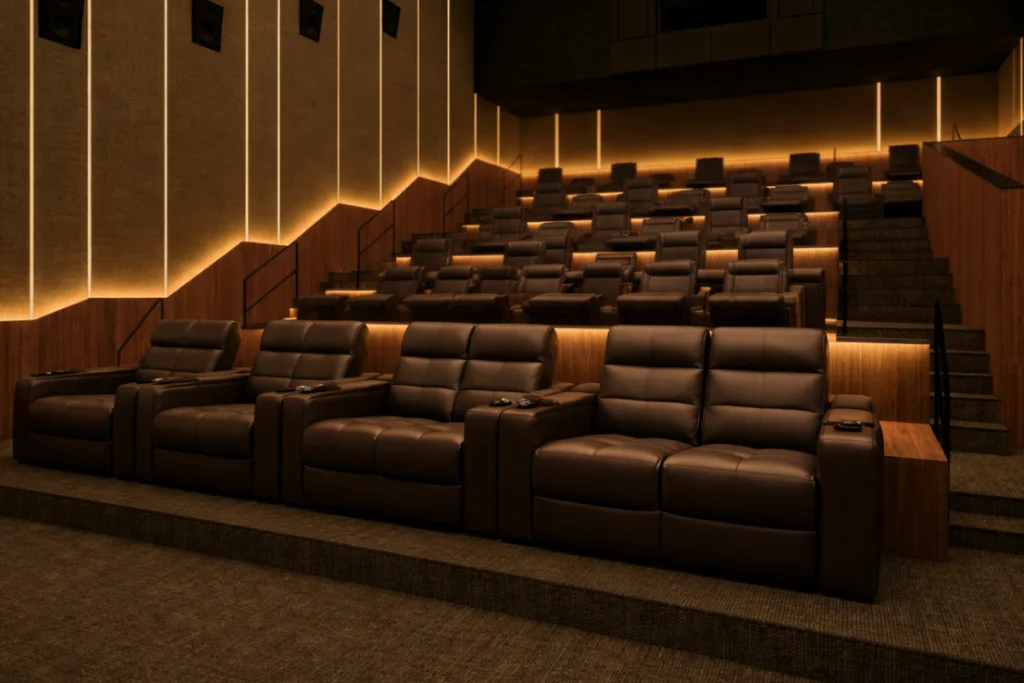 Novas salas de cinema VIPs no Shopping Jardim Norte