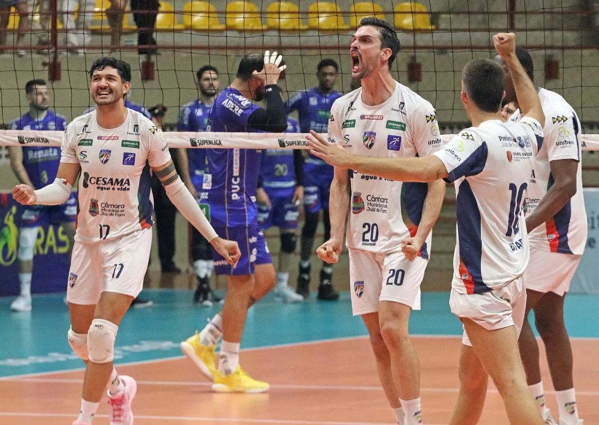 JF Vôlei perde para o Campinas e chega à 19ª derrota consecutiva na Superliga
