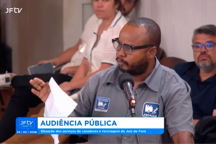 Câmara de JF discute retirada de galpões de reciclagem do Centro e direitos do catador em sessão 3 audiencia associacao
