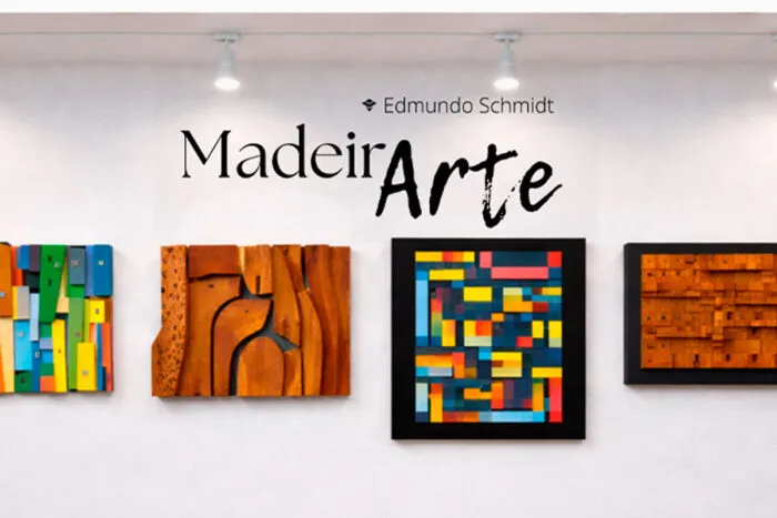 Exposição com obras de arte feitas de madeira reaproveitada é inaugurada no Mercado Municipal de Juiz de Fora 2 madeira