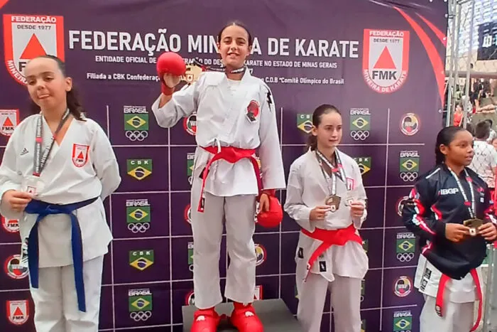 Juiz-forana vence etapa do Campeonato Mineiro de Karatê