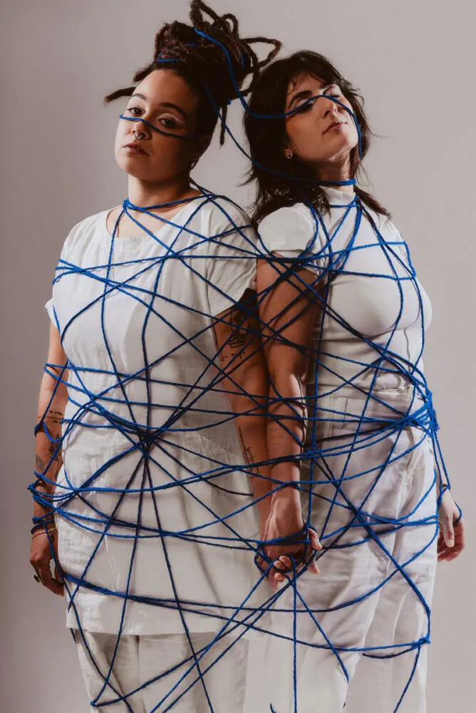 laura conceição e clara castro novelo