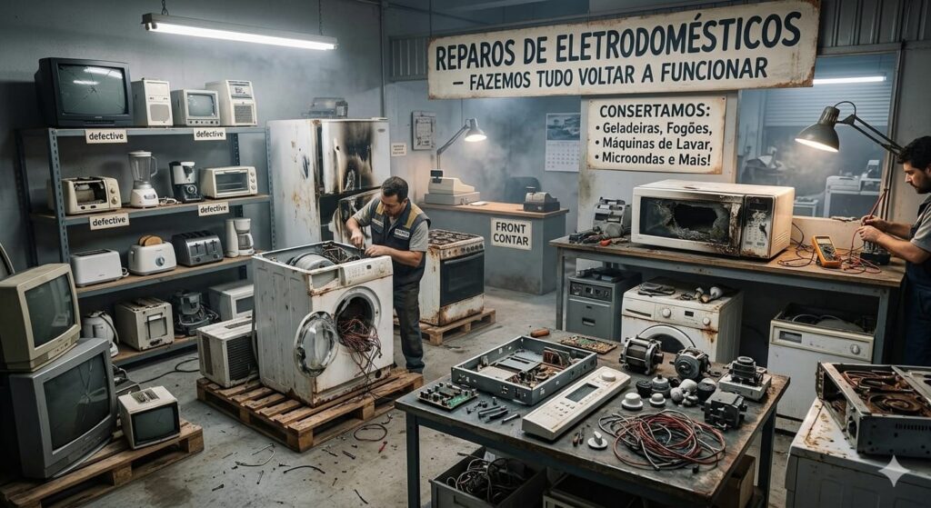 A obrigação do fabricante na manutenção de peças de reposição para os produtos que fabrica 2 eletrodomesticos estragados