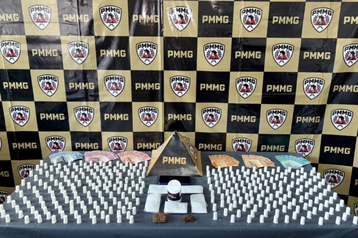Casal é preso por tráfico de drogas com material avaliado em R$ 15 mil