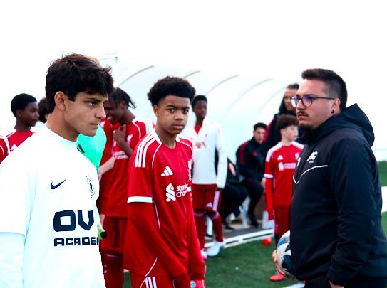 ovt x liverpool. foto ovt academy
