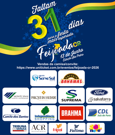 Coluna Cesar Romero – 13 de maio de 2026 7 Feijoada 2026 31 dias 25x15 130526