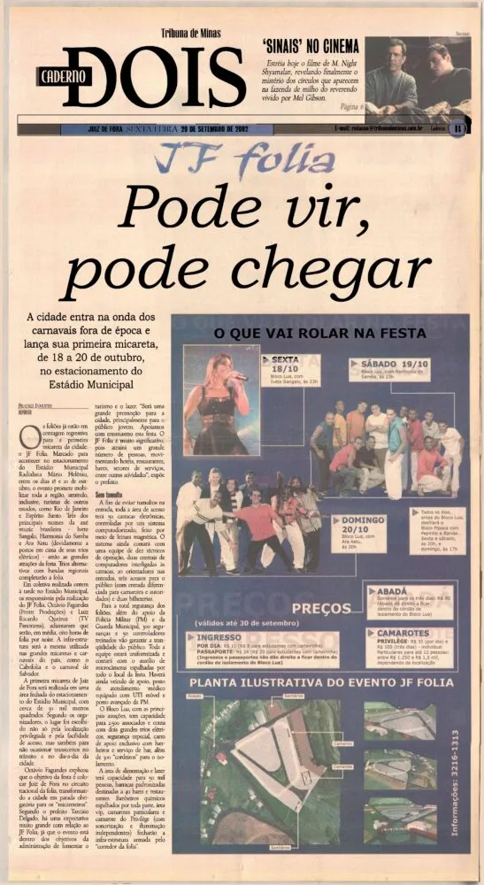 Roteiro nostalgia: relembre festas tradicionais que não acontecem mais em Juiz de Fora 3 festas tradicionais jf folia
