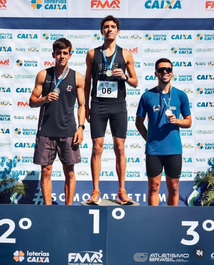 Atletas da UFJF são campeões mineiros de atletismo; equipe é vice-campeã estadual 3 arthur. foto divulgacao 1