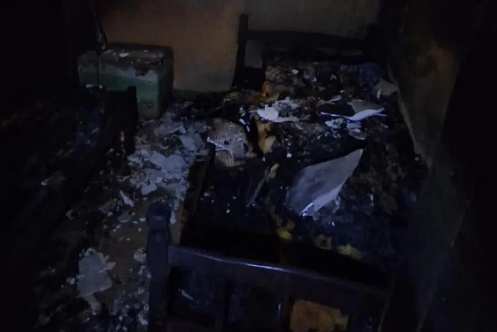 Avó tem 45% do corpo queimado após tentar salvar neto de incêndio; jovem de 13 anos morreu