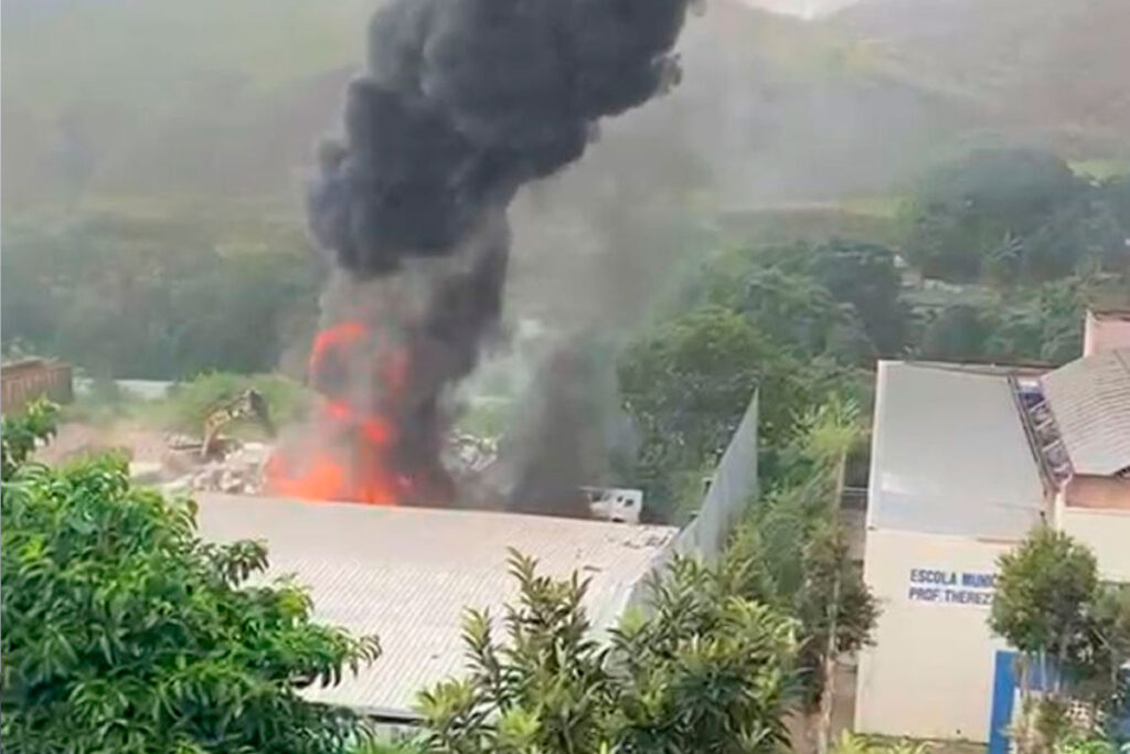 incendio zona norte jf foto redes sociais 2