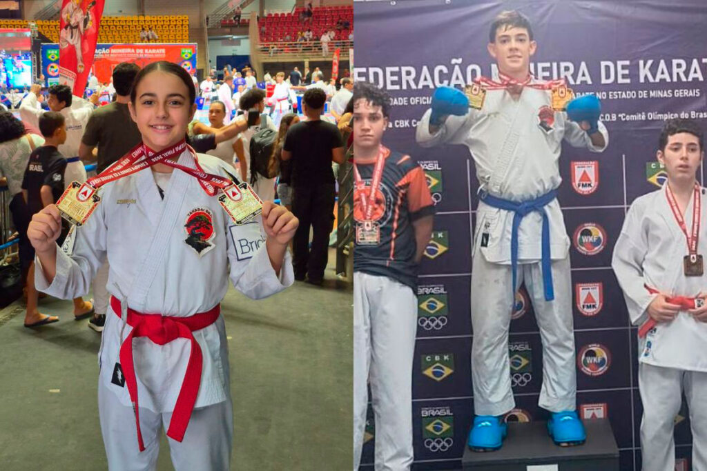 Juiz-foranos conquistam medalhas em torneios de artes marciais no final de semana 1 Juiz-foranos conquistam medalhas em torneios de artes marciais no final de semana