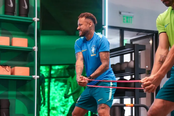 Neymar faz novo exame e segue sem treinar na Seleção Brasileira 4 14JUNHO26 Academia 1872